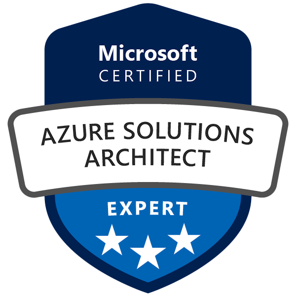 Microsoft Certified - Azure Solution Architect Expert